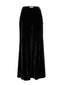 Velvet Wide-Leg Trousers